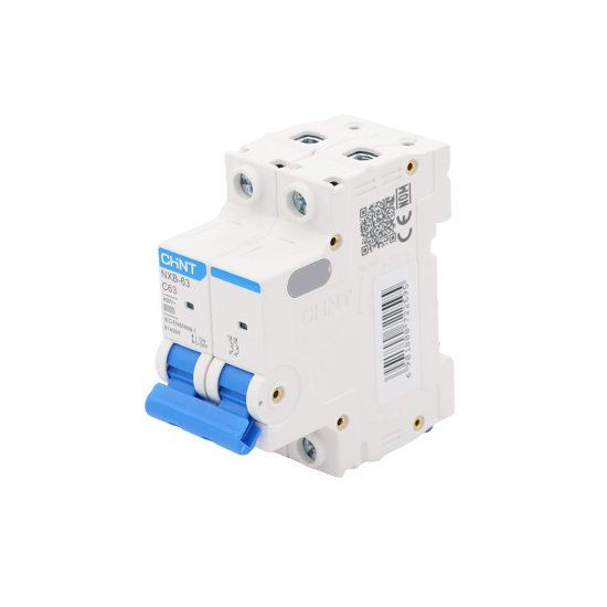 Pastilla para Riel Din, 2 Polo, 63 Amp, Vca:110/415v, 6kA, Catálogo: N