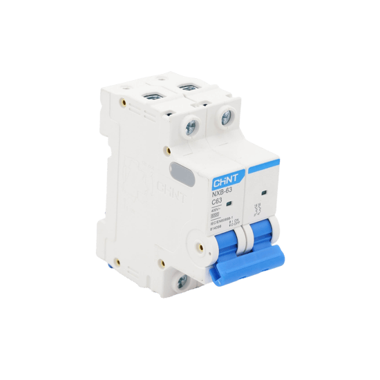 Pastilla para Riel Din, 2 Polo, 63 Amp, Vca:110/415v, 6kA, Catálogo: N