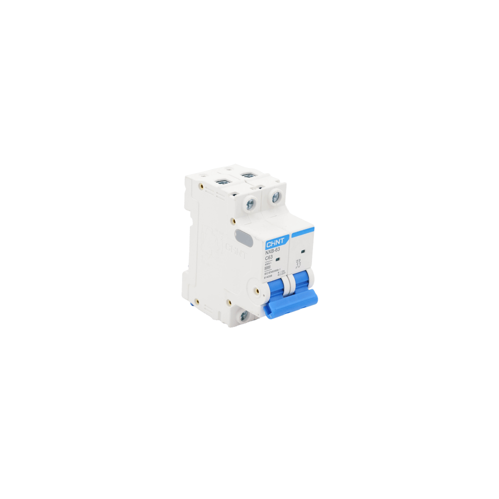 Pastilla para Riel Din, 2 Polo, 63 Amp, Vca:110/415v, 6kA, Catálogo: N