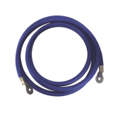 Cable para Baterías, 2.2 m Azul Calibre 2 AWG con Terminales de Ojo en