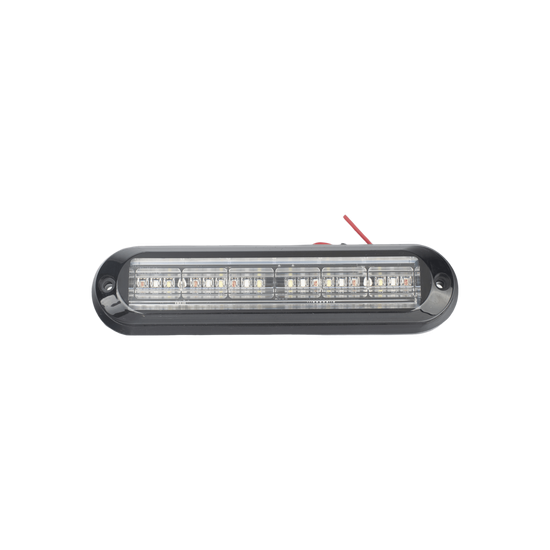 Luz Auxiliar Ultra Brillante IP67 de 18 LEDs, Color Rojo/Azul/Ambar, c
