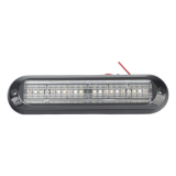 Luz Auxiliar Ultra Brillante IP67 de 18 LEDs, Color Rojo/Azul/Ambar, c