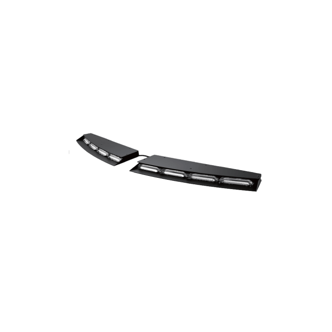 Barra de luces para interior tipo visera, SAE, 12 Vcd, Soporte para ca