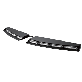 Barra de luces para interior tipo visera, SAE, 12 Vcd, Soporte para ca