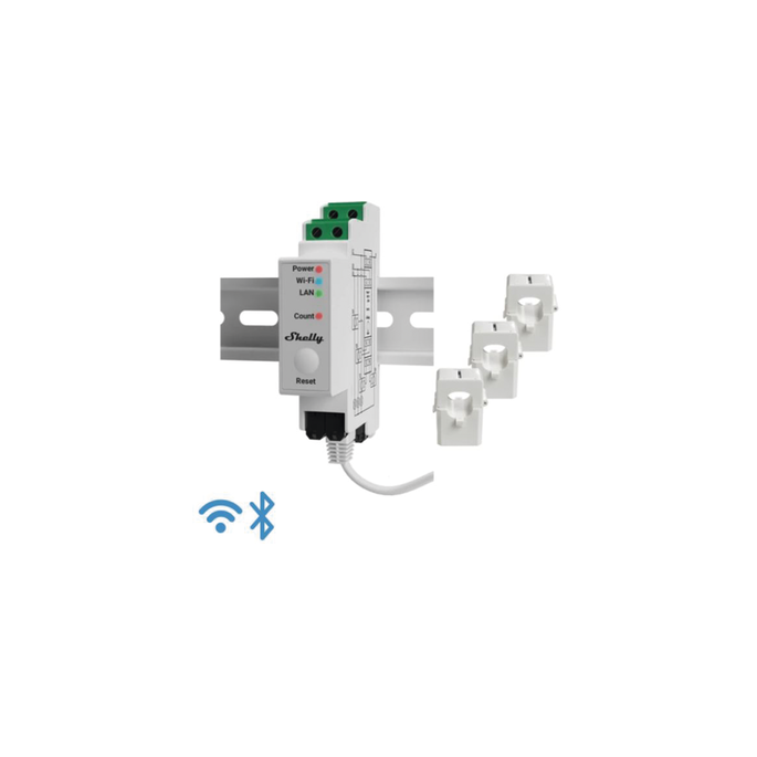 Medidor Trifásico de Corriente Alterna / WIFI / industrial y residenci