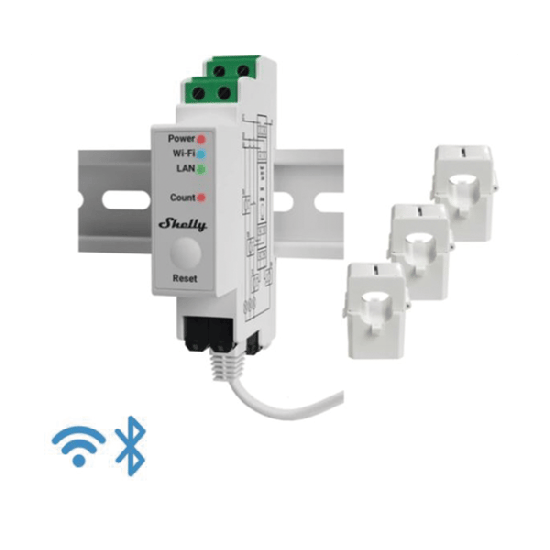 Medidor Trifásico de Corriente Alterna / WIFI / industrial y residenci