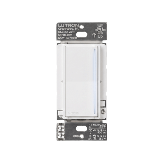 Atenuador de Pared Táctil / 250 W LED+ / 500 W Incandescente / 120 V /