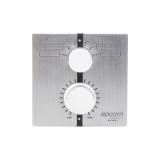 Control de Volumen Remoto con Selector de Canales | Compatible con Amp