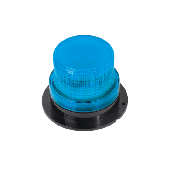 Burbuja brillante de Larga Vida Útil, con 8 LEDs, Color Azul, Domo Azu