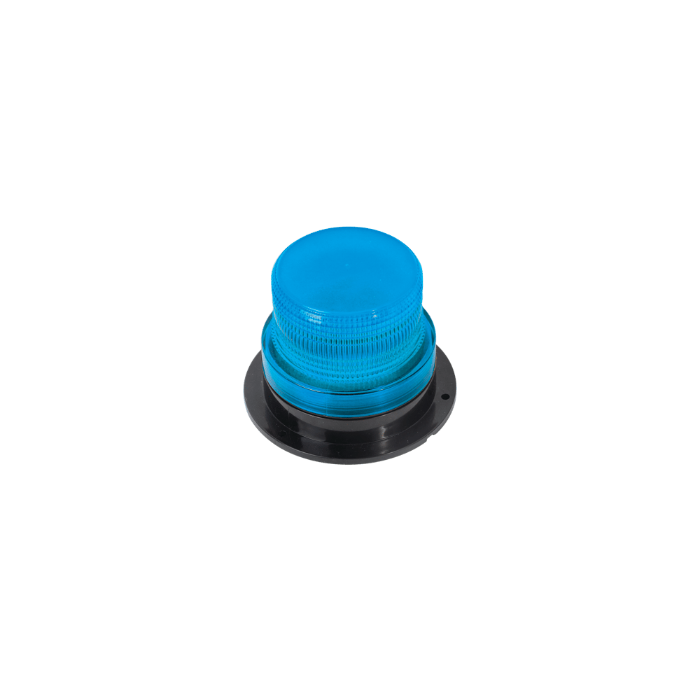 Burbuja brillante de Larga Vida Útil, con 8 LEDs, Color Azul, Domo Azu