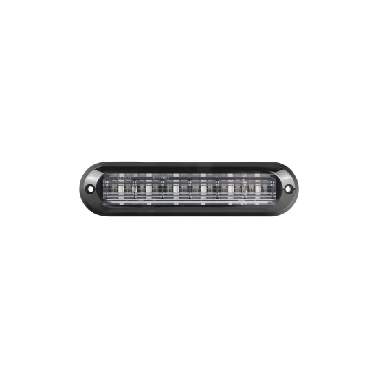 Luz Auxiliar Ultra Brillante IP67 de 6 LEDs, Color Azul, con mica tran