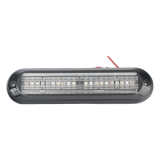 Luz Auxiliar, Ultra Brillante, IP67, 18 LEDs, Tricolor, Color Rojo/Cla