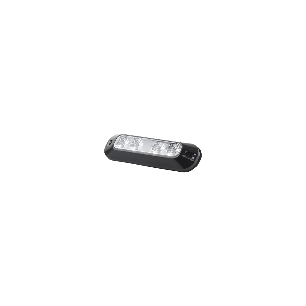 Luz perimetral, 4 LEDs Ultra Brillantes, color Rojo / Azul