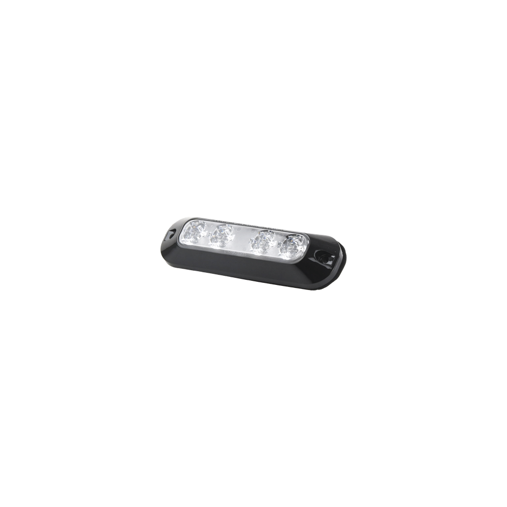 Luz perimetral, 4 LEDs Ultra Brillantes, color Rojo / Azul