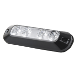 Luz perimetral, 4 LEDs Ultra Brillantes, color Rojo / Azul