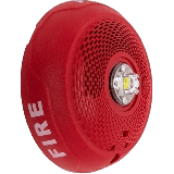 Bocina con Lámpara Estroboscópica LED / Montaje en Techo / Lente Rojo
