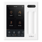 Control touch desde su pantalla en pared, compatible con 2 cargas para