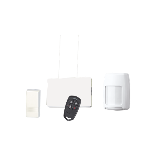 Kit Inalámbrico para Panel de Alarma / Receptor RF / 4 Contactos Magné