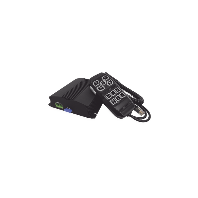 Sirena Vehicular de 100W de Potencia, Con Controlador Unimando Para Co