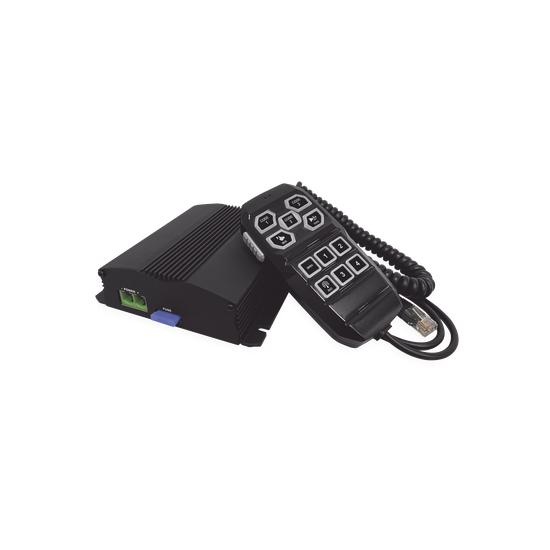 Sirena Vehicular de 100W de Potencia, Con Controlador Unimando Para Co