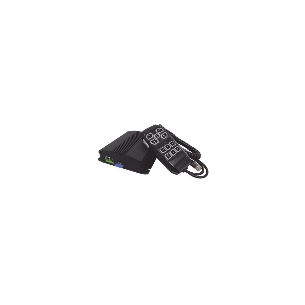 Sirena Vehicular de 100W de Potencia, Con Controlador Unimando Para Co