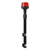 Luz Telescópica para Motocicletas, 8 LED, Roja, SAE Clase I