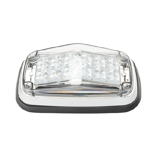 Luz de advertencia 8 X 4", Color Claro, IP67, SAE, Ideal para Ambulanc