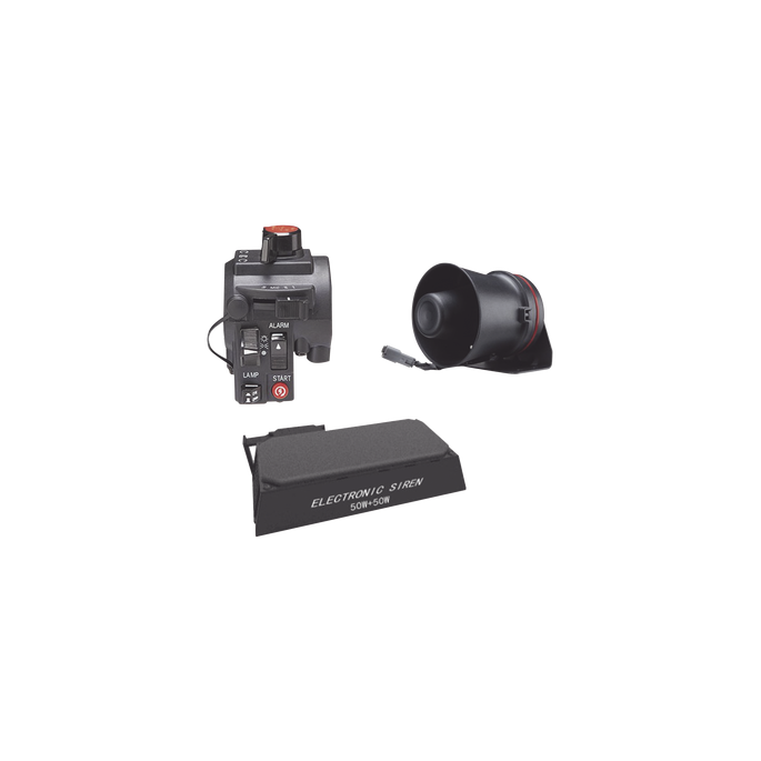 Kit para motocicleta EPCOM INDUSTRIAL, sirena/bocina de 100 Watt y con