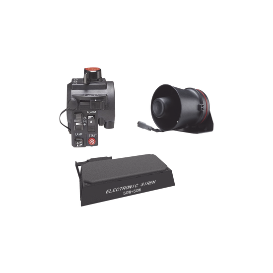 Kit para motocicleta EPCOM INDUSTRIAL, sirena/bocina de 100 Watt y con