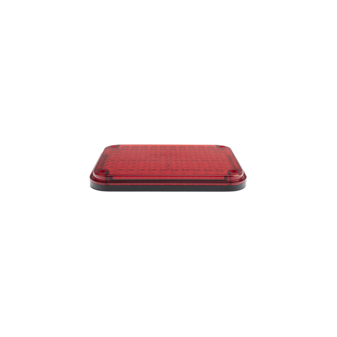 Luz de Advertencia de 9X7", Color Rojo, Ideal para Ambulancias