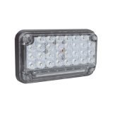 Luz de Advertencia de 7X4", Color Claro, Con Luz de Trabajo, Ideal par