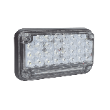 Luz de Advertencia de 7X4", Color Claro, Con Luz de Trabajo, Ideal par