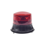 Burbuja LED giratoria color rojo, 9 LEDs, montaje permanente