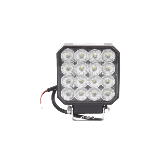 Luz de Trabajo Ultra brillante, 16 LED, 1655 Lúmenes, 12-24 Vcd