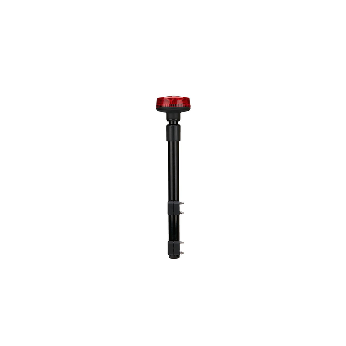 Luz telescópica Ultra Brillante Para Motocicleta, 9 LED, Color Rojo