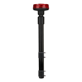 Luz telescópica Ultra Brillante Para Motocicleta, 9 LED, Color Rojo