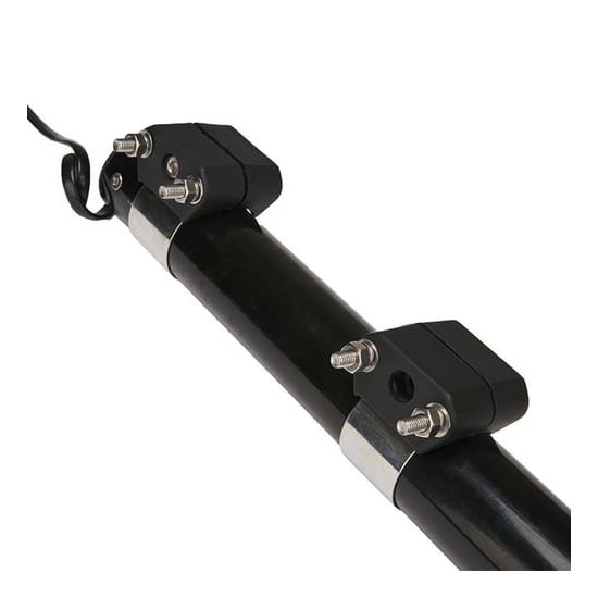 Luz telescópica Ultra Brillante Para Motocicleta, 9 LED, Color Rojo