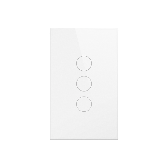 Interruptor Inteligente Wi-Fi / 3 Circuitos / 100V-250V / 2.4 GHz / Co