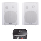 Kit Altavoces + Modulo Receptor BT | Montaje en Pared | 2x20W RMS | Ma
