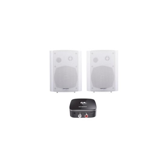 Kit Altavoces + Modulo Receptor BT | Montaje en Pared | 2x20W RMS | Ma