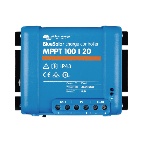 BlueSolar MPPT 100/20. Controlador Solar MPPT 20A, Voltaje Selección A