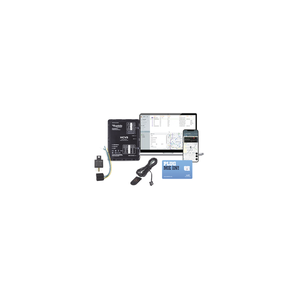 Kit Localizador 4G LTE / Anti-Jammer Ajustable / CANbus FMS-J1708-J193