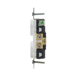 Contacto Dúplex 20 A, 125 V, 2 Polos, 3 Hilos, Cableado Posterior y La