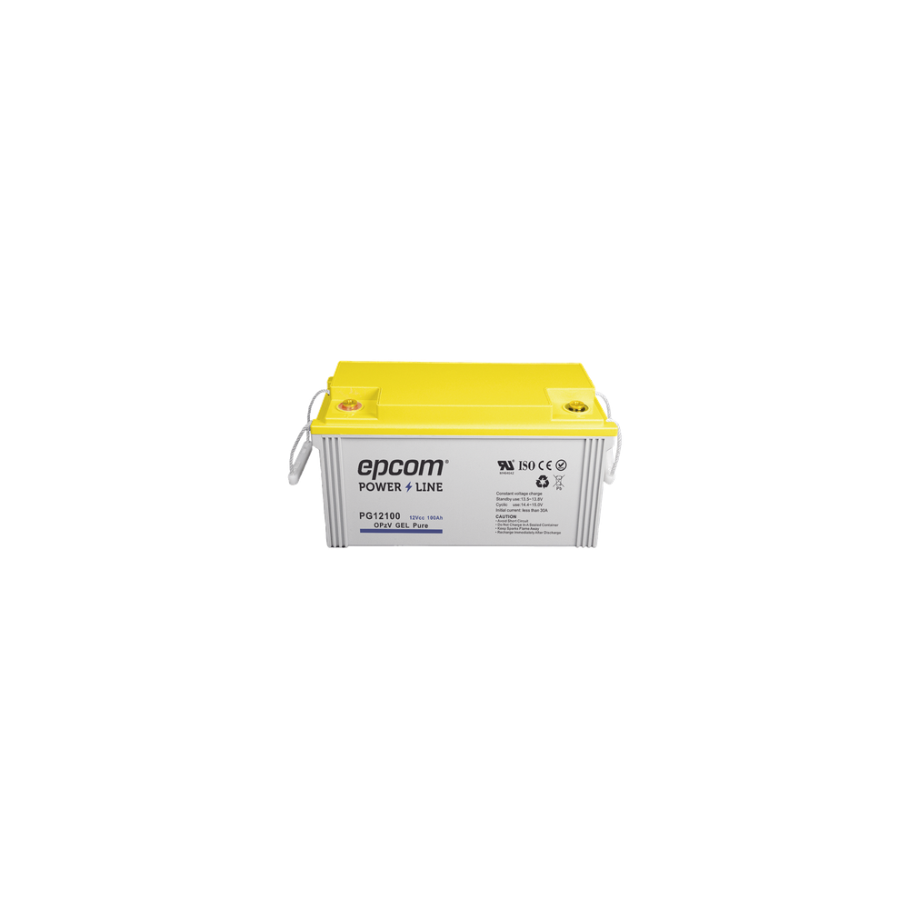 Batería de GEL PURO OPzV / 12 V @ 100 Ah / Ciclo profundo / Uso en Apl
