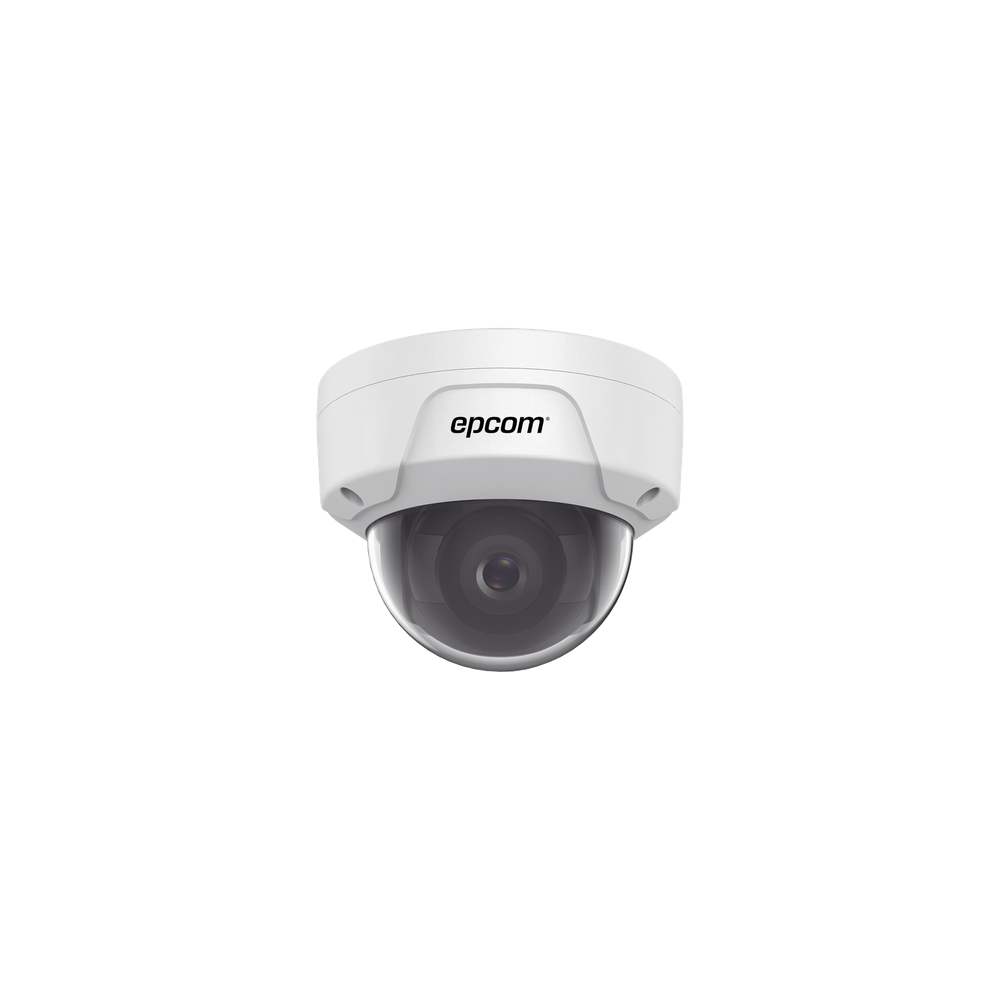 Cámara Domo IP / 4 Megapixel / Lente 2.8 mm / IR 30 m (98.4 ft) / WDR
