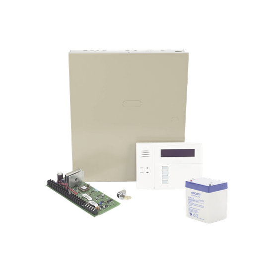 Panel de Alarma Híbrido / 48 Zonas / 3 Particiones / IP y Celular 4G /