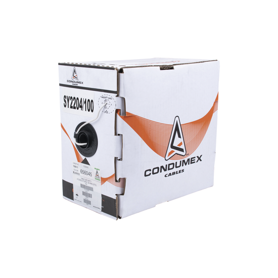 Bobina de 305 Metros (1000 Pies) / Cable de Cobre / 4 x 22 AWG / Tipo