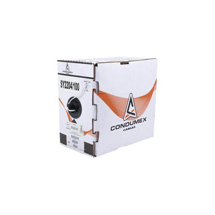 Bobina de 305 Metros (1000 Pies) / Cable de Cobre / 4 x 22 AWG / Tipo