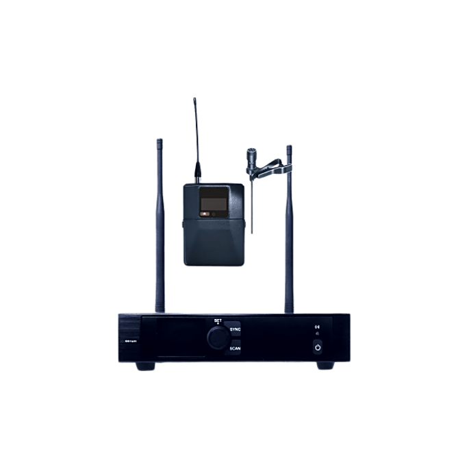 Sistema de Micrófono Inalámbrico / Receptor 1 Canal U-Band 540-690 MHz