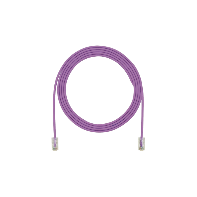 Cable de Parcheo UTP Cat6A / 28AWG / CM-LSZH / 500 MHz / 2.13 m (7 ft)